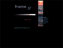 Tablet Screenshot of frame37gallery.com